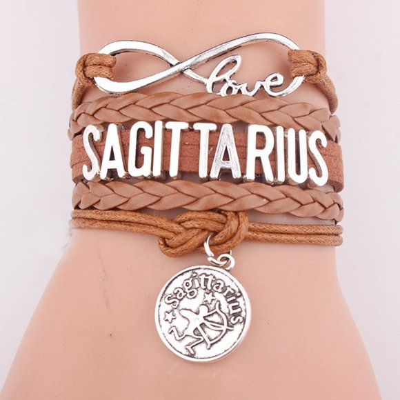 Gemini Bracelet Orange Leather Silver - Picture 9 of 12